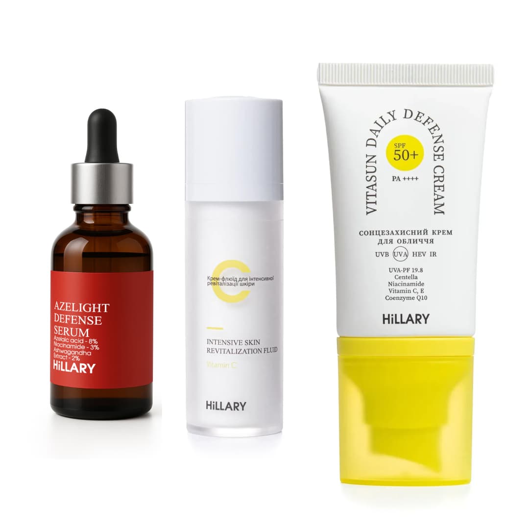 Комплекс для освітлення пігментації та захисту від фотостаріння