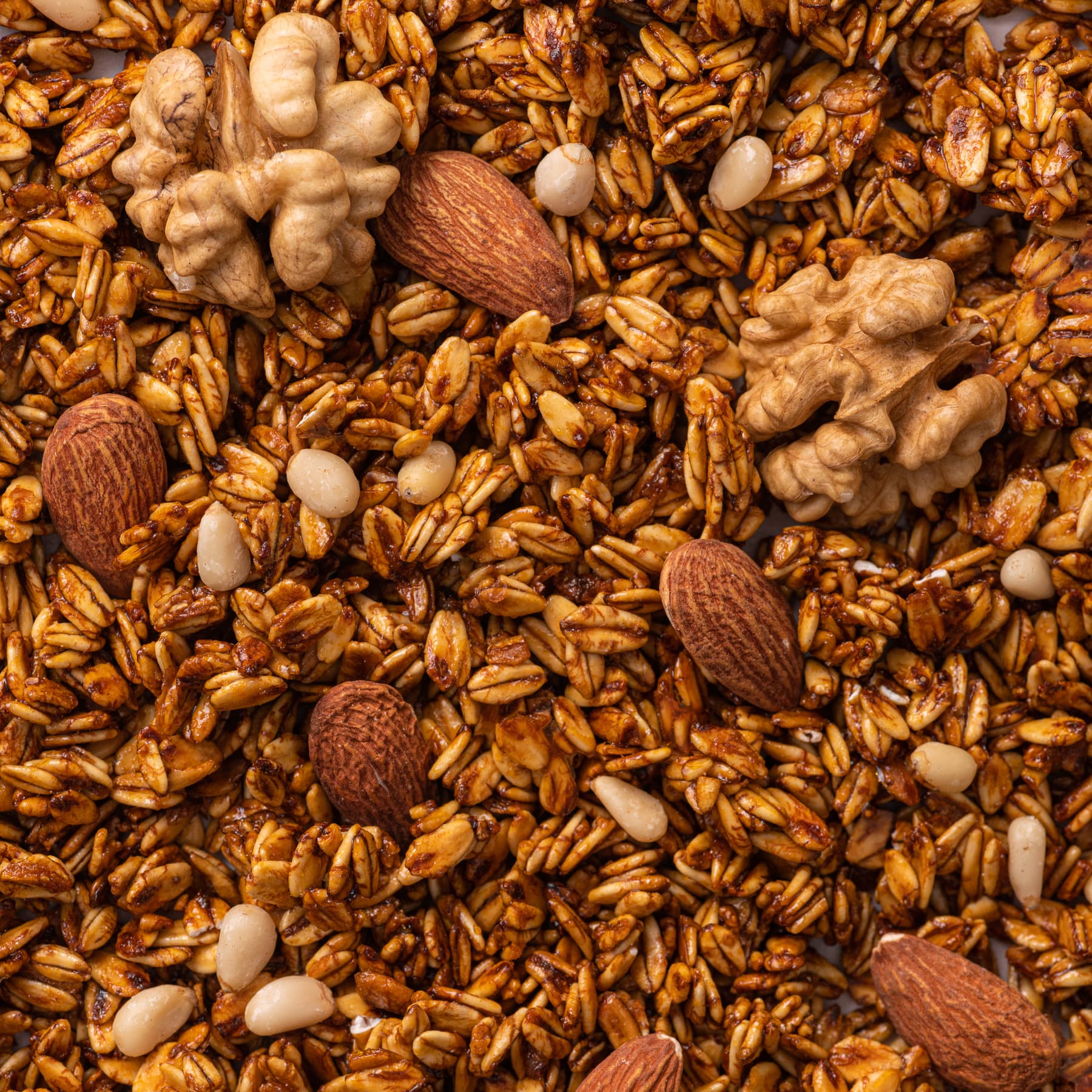 Набір граноли: мигдаль 1 кг + три види горіхів 250 г у подарунок thumbnail