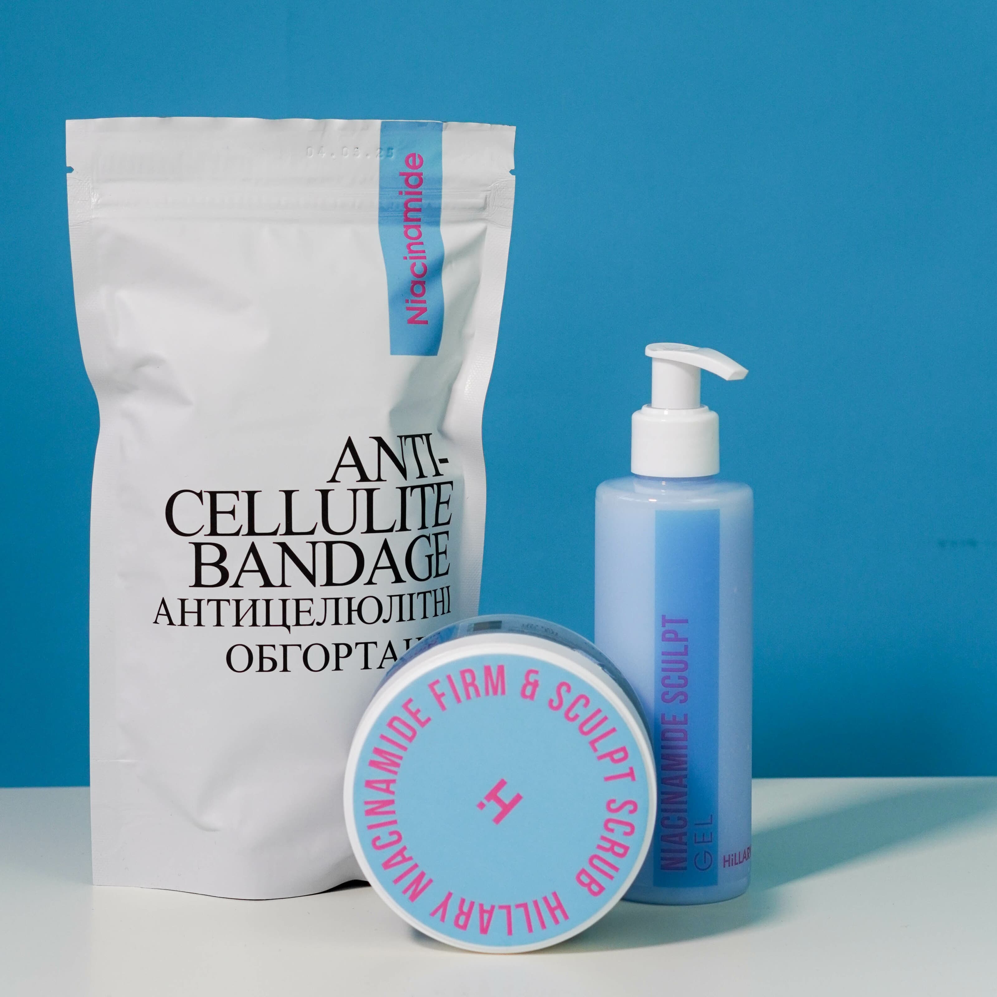 Комплекс антицелюлітних моделюючих обгортань з ніацинамідом, 10 уп. thumbnail