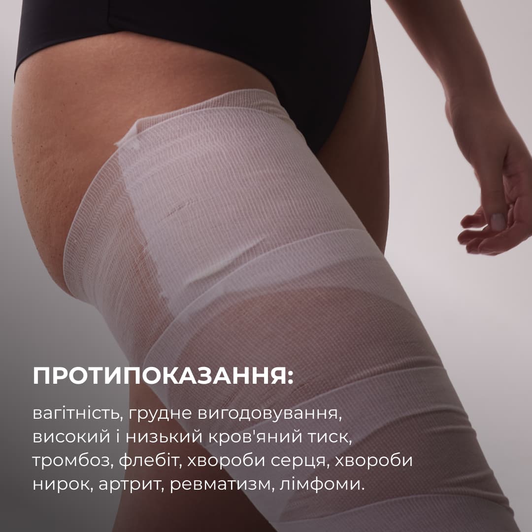 Комплекс антицелюлітних моделюючих обгортань з ашвагандою, 10 уп. thumbnail