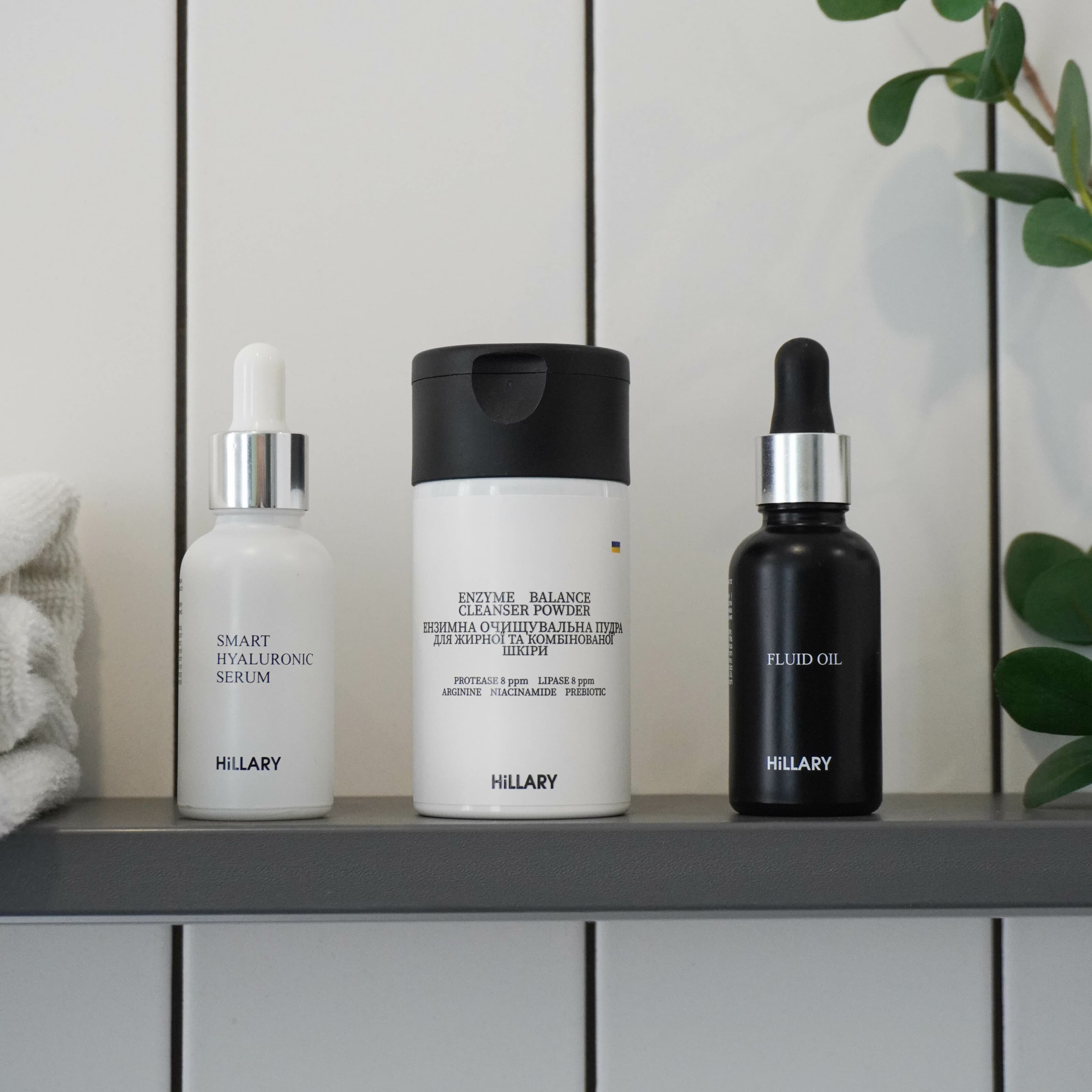 Комплекс ензимного очищення та зволоження для жирної та комбінованої шкіри з олійним флюїдом thumbnail