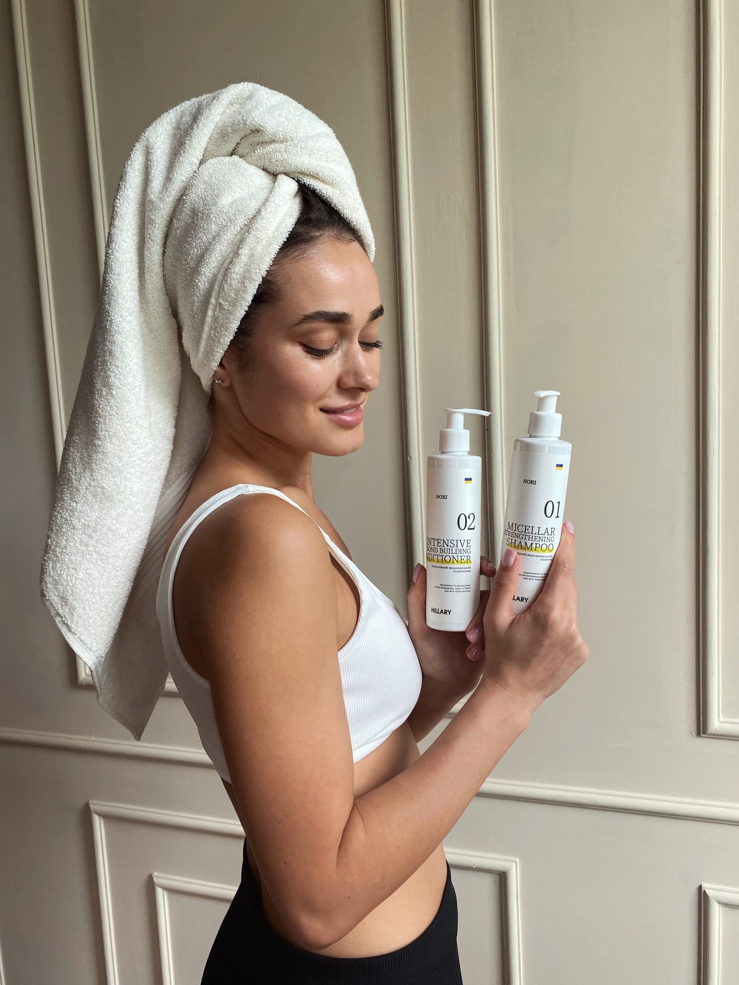 Міцелярний відновлювальний шампунь з норі для всіх типів волосся, 500 мл thumbnail