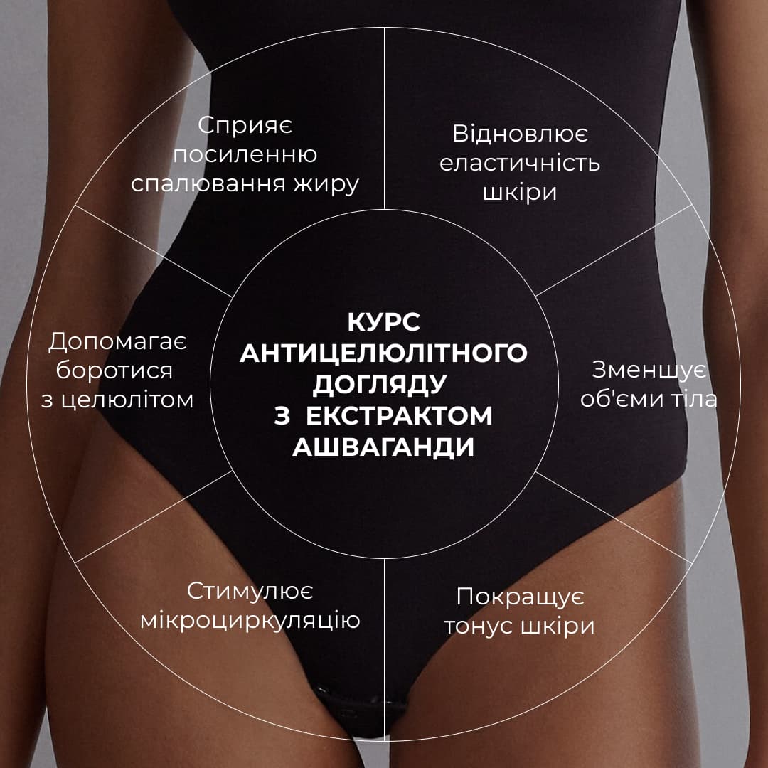 Курс антицелюлітного догляду в домашніх умовах з ашвагандою thumbnail
