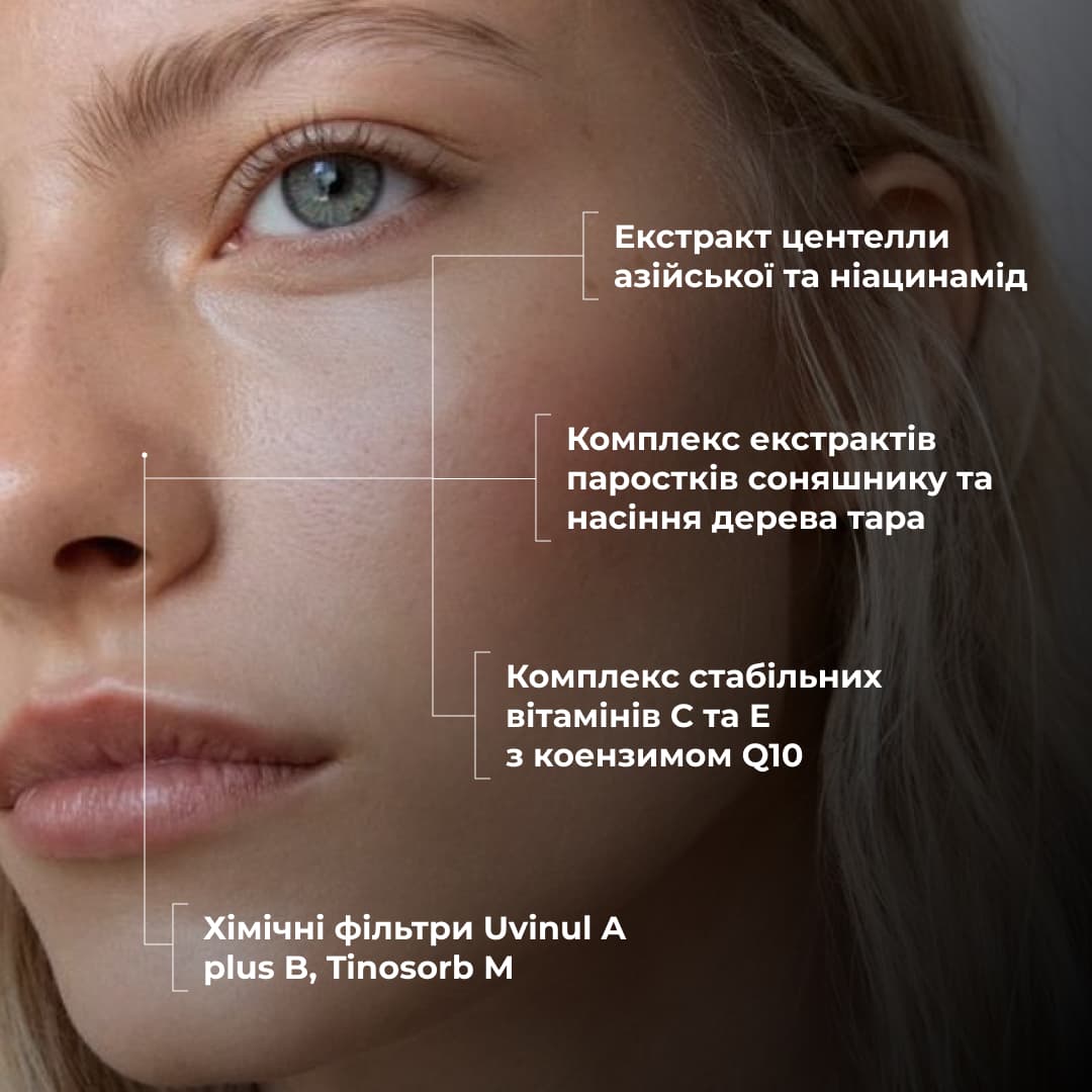 Сонцезахисний набір від фотостаріння для обличчя та тіла SPF 50+ (Hillary) thumbnail
