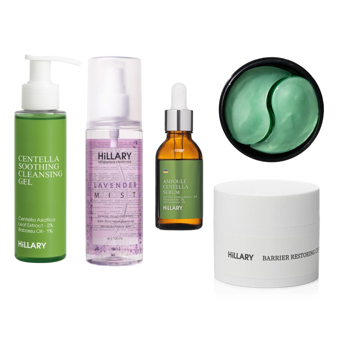 Комплекс антивікового догляду для підтримки бар'єру та відновлення шкіри