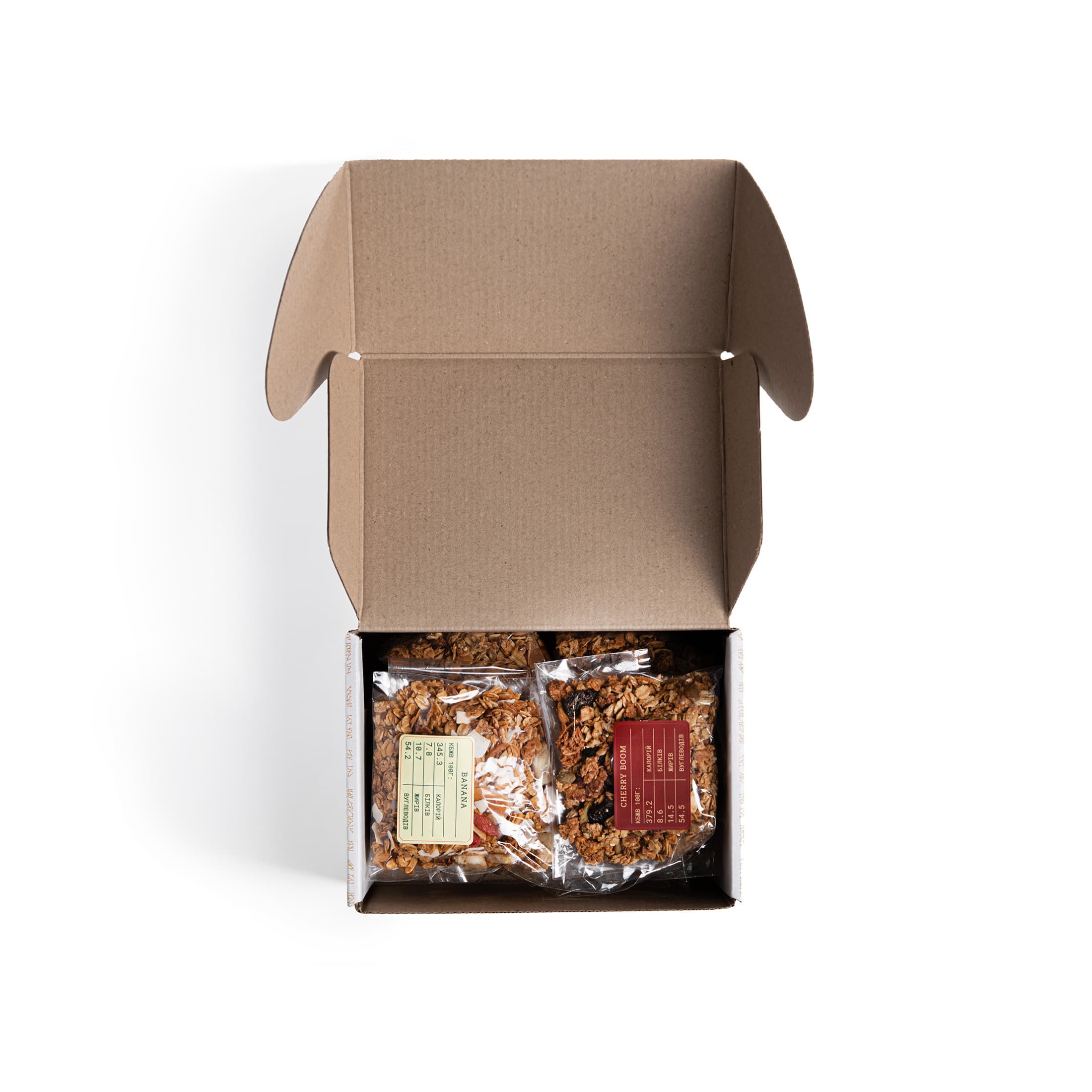 Набір граноли Смакова колекція 10 смаків, 500 г thumbnail