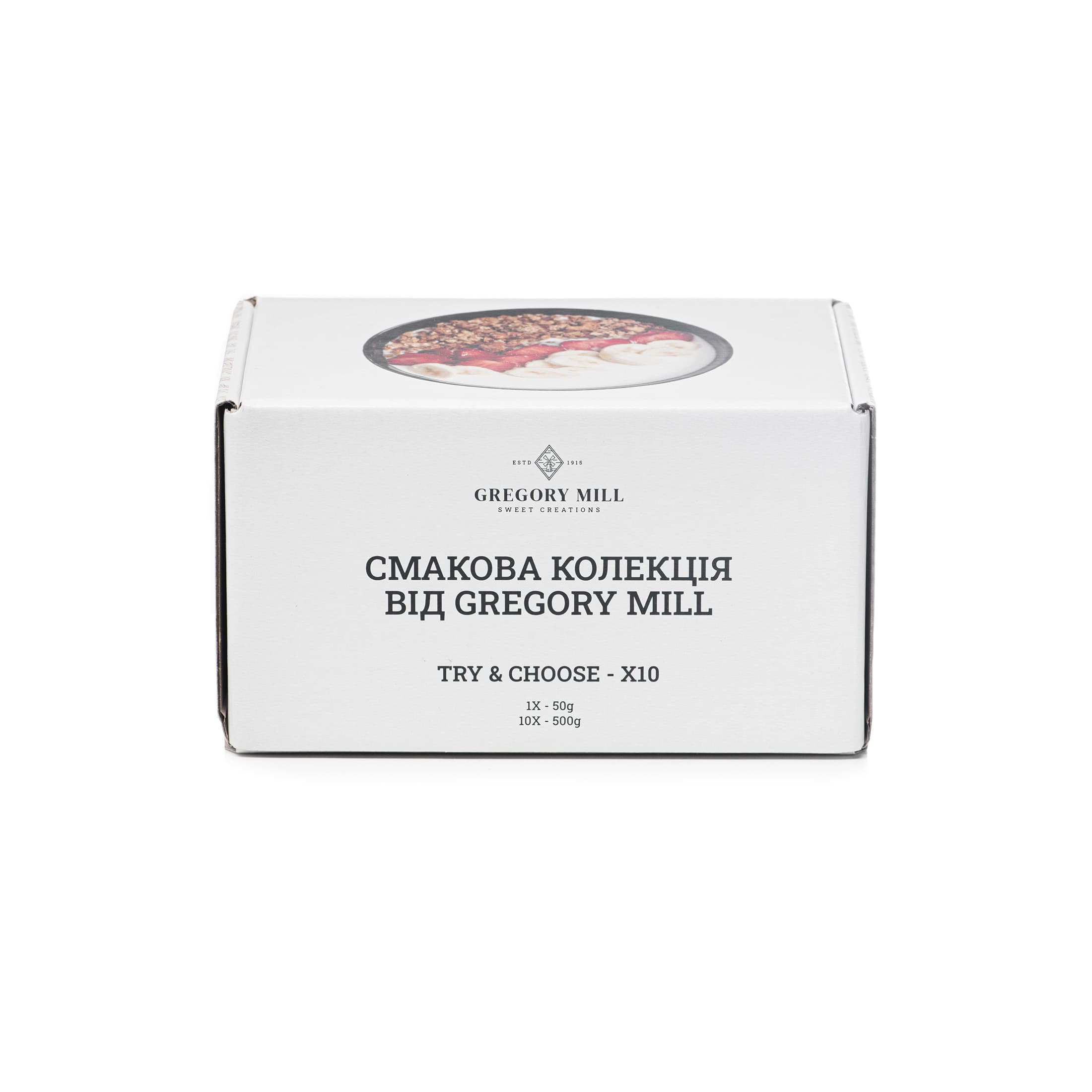 Набір граноли Смакова колекція 10 смаків, 500 г thumbnail