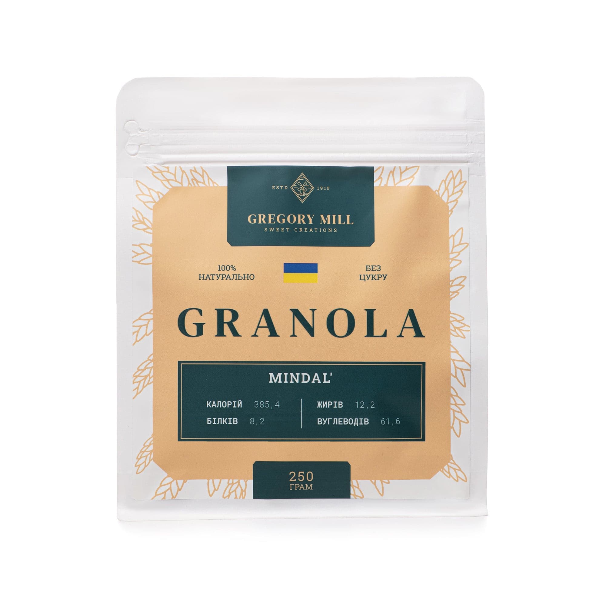 Гранола з мигдалем, 250 г thumbnail