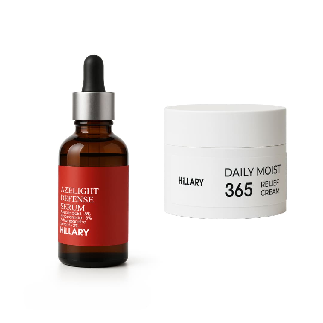 Набір для зволоження та освітлення тону шкіри з азелаїновою кислотою