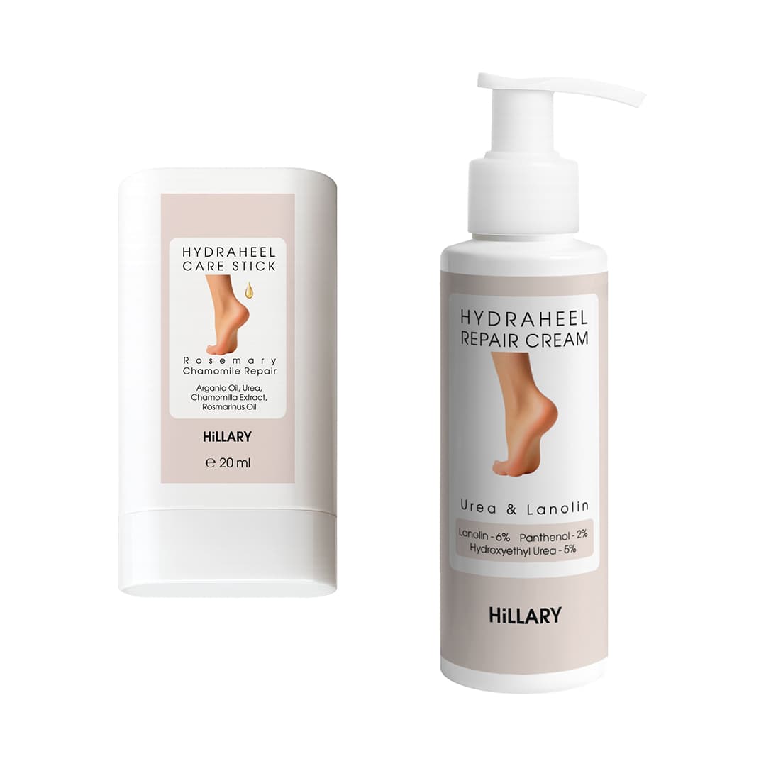 Набір для відновлення сухої та потрісканої шкіри стоп