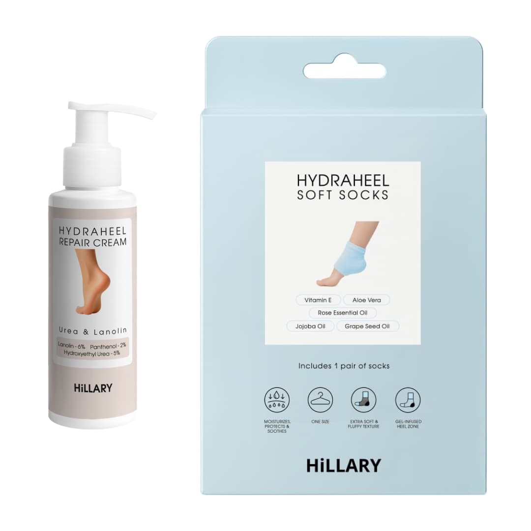 Набір для зволоження та відновлення п'ят