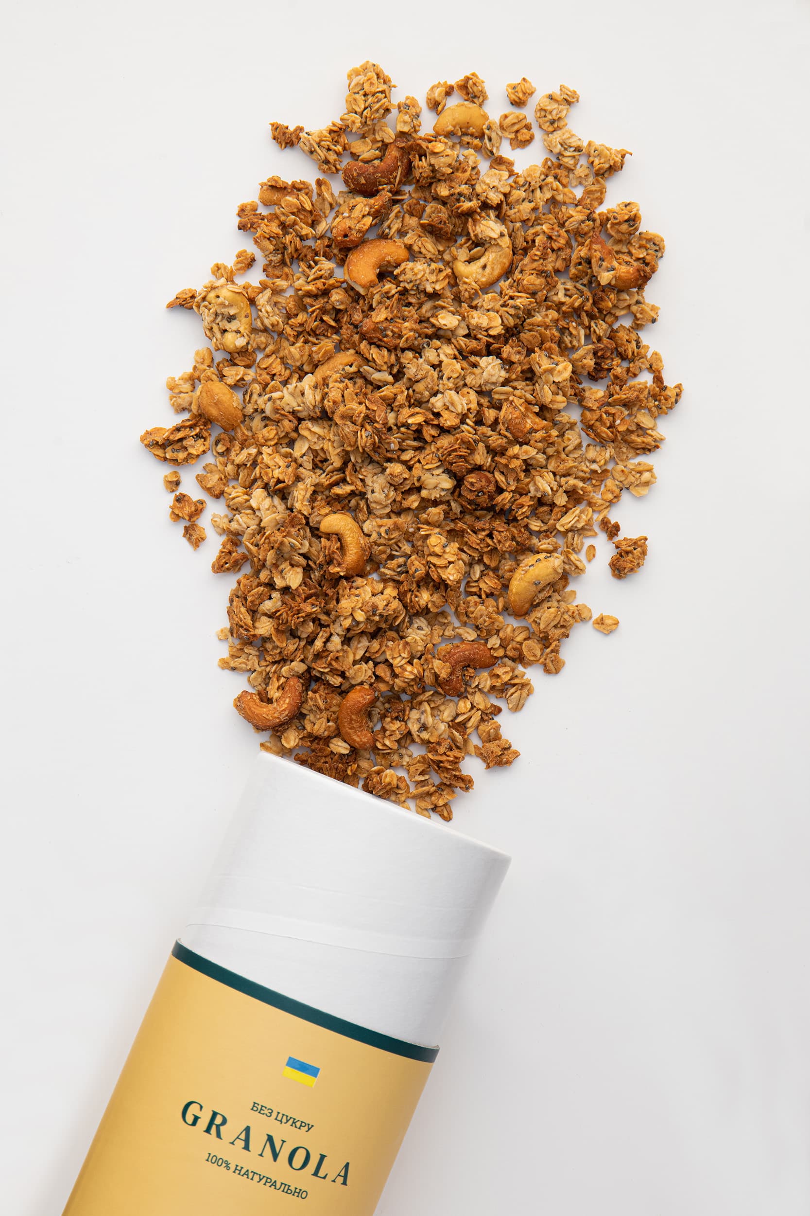 Набір граноли: мигдаль і три види горіхів 2 кг + кеш'ю 500 г у подарунок thumbnail