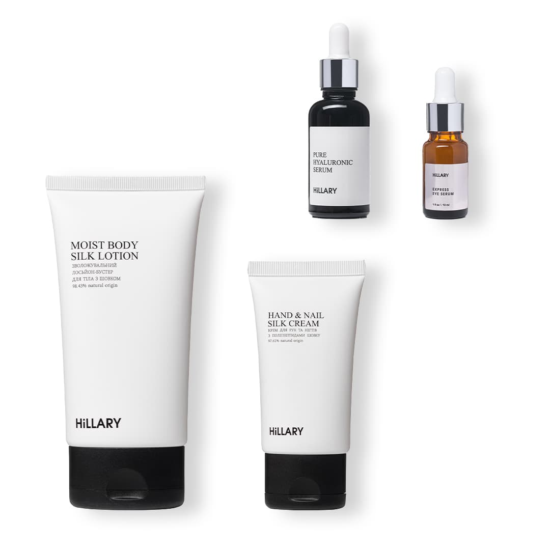Подарунковий набір для щоденного зволоження обличчя та тіла