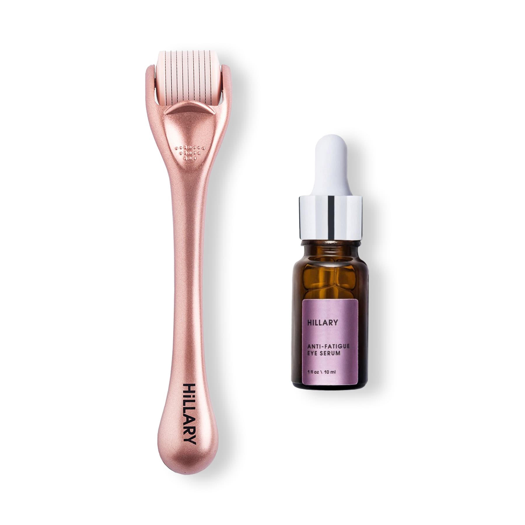 Відновлювальна сироватка навколо очей та мезоролер для обличчя