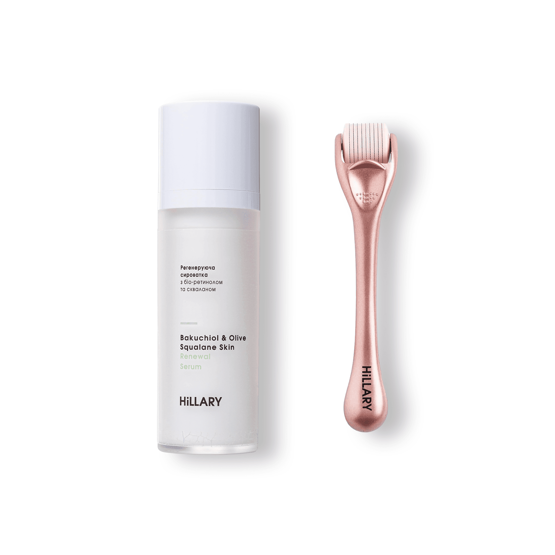 Регенерувальна сироватка з біо-ретинолом та скваланом і мезоролер