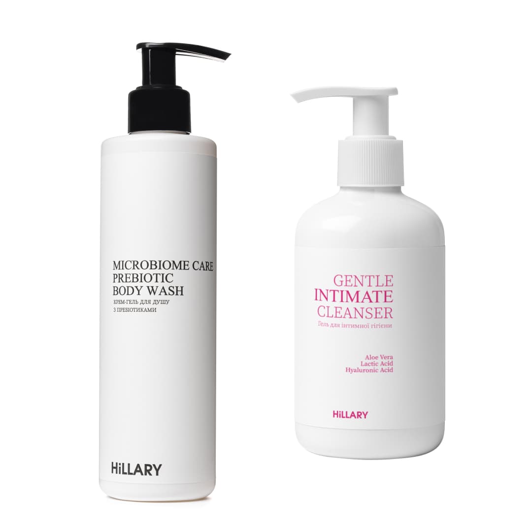 Набір для дбайливого очищення тіла та інтимної зони