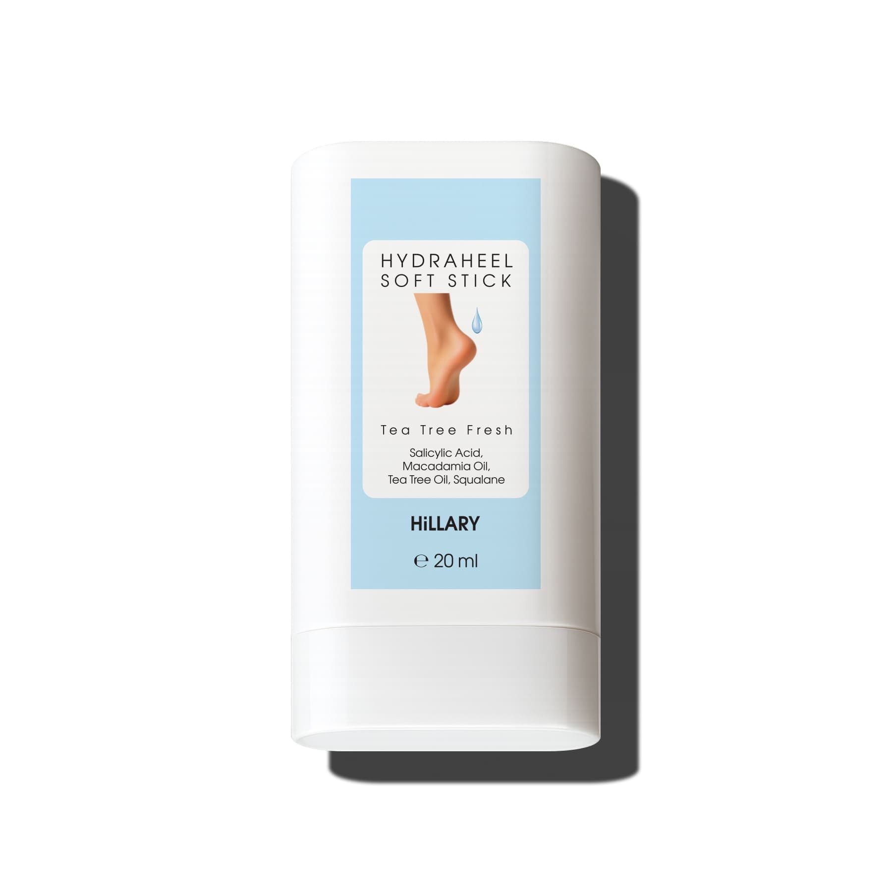 Зволожувальний стік для потрісканих п'ят з олією чайного дерева, 20 мл