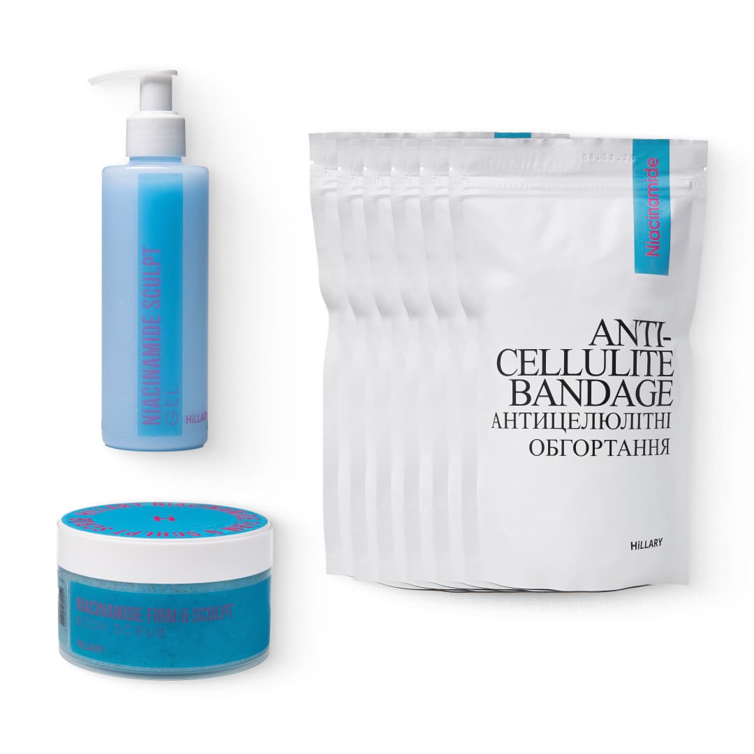 Курс антицелюлітного догляду в домашніх умовах з ніацинамідом