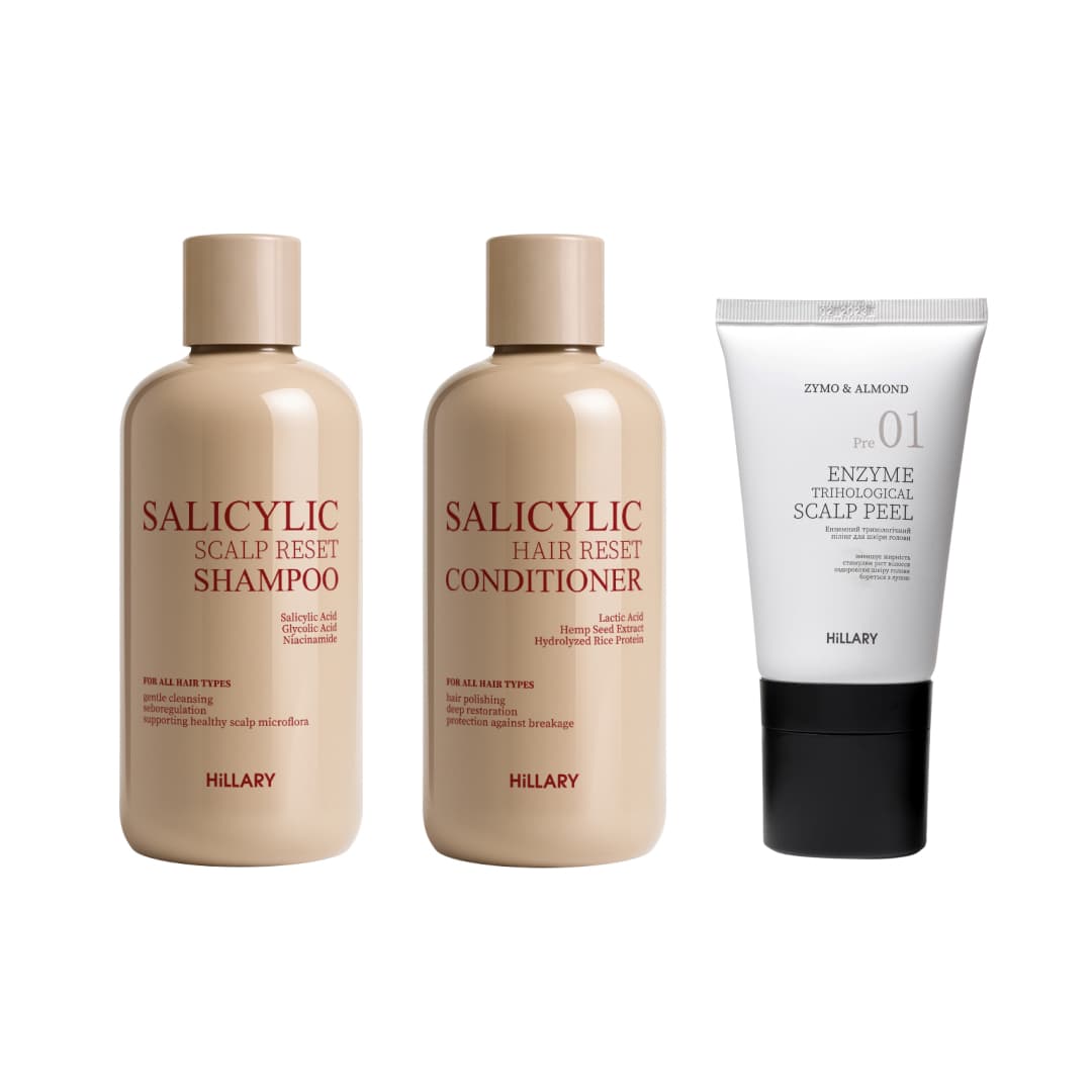Набір для глибокого очищення та відновлення волосся і шкіри голови