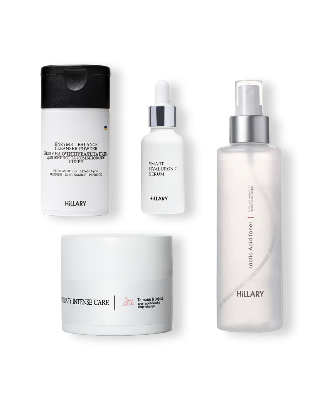 Ранковий комплекс догляду для жирної шкіри обличчя