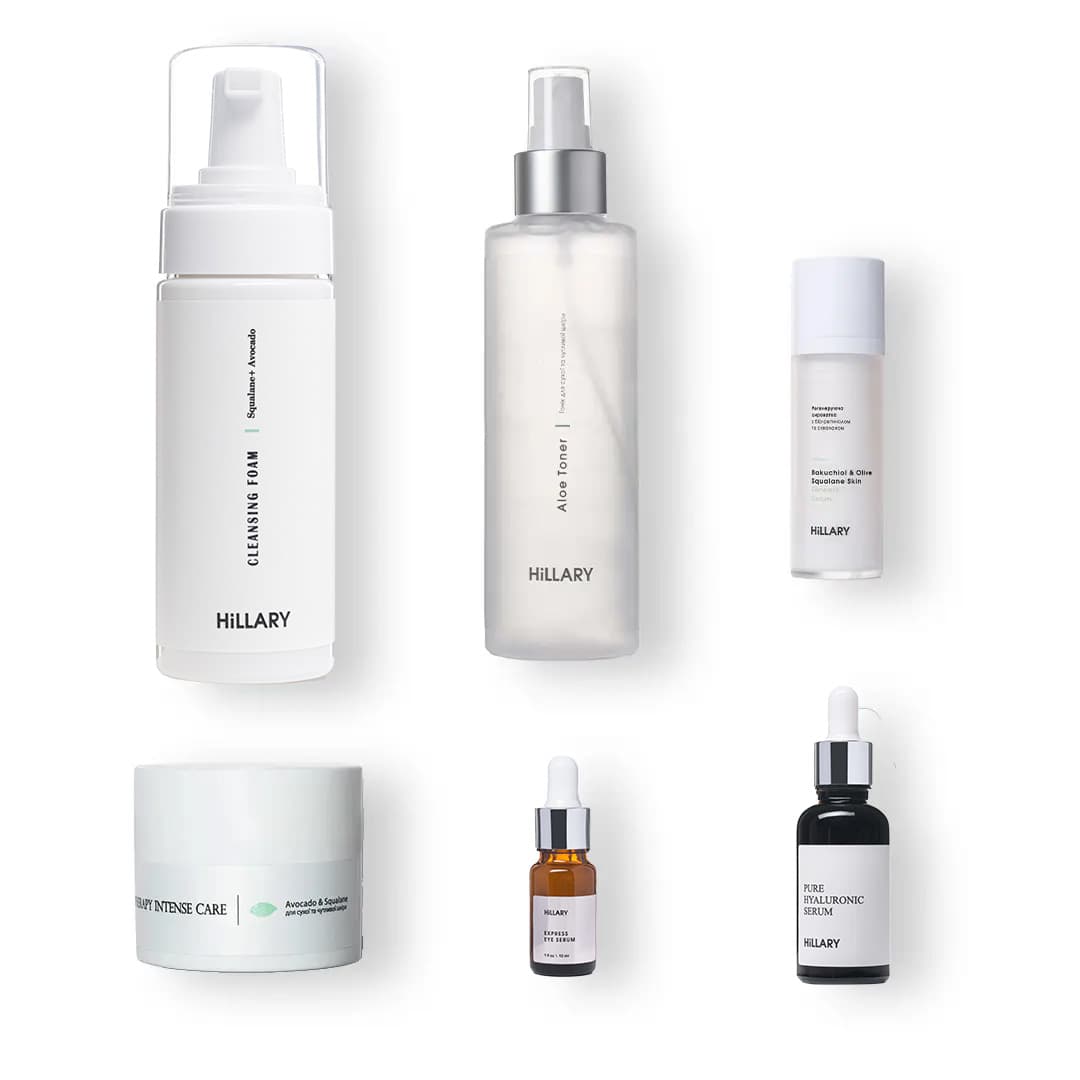 Набір для живлення і захисту сухої шкіри