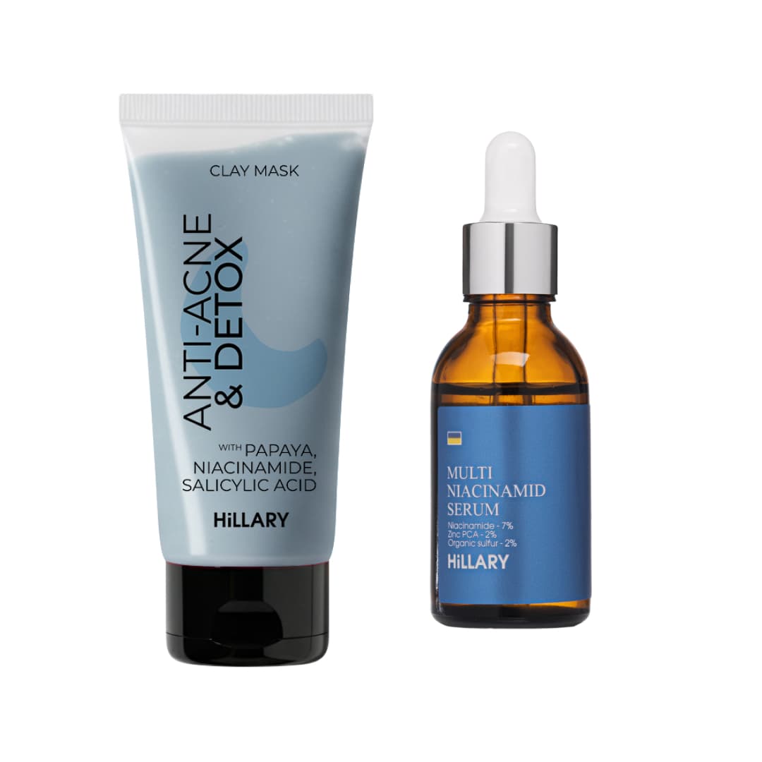 Набір для очищення та боротьби з акне