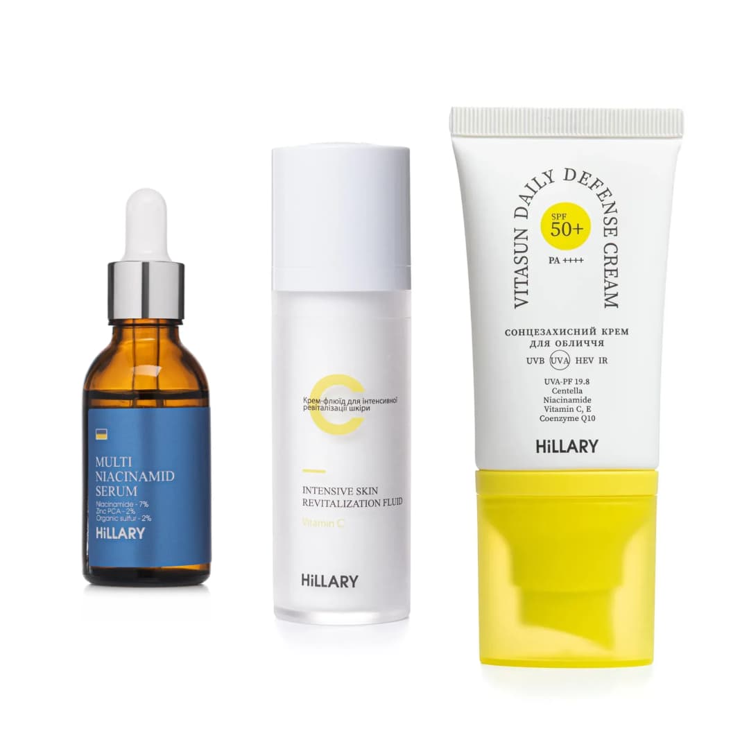Комплекс для відновлення тону та захисту від пігментації