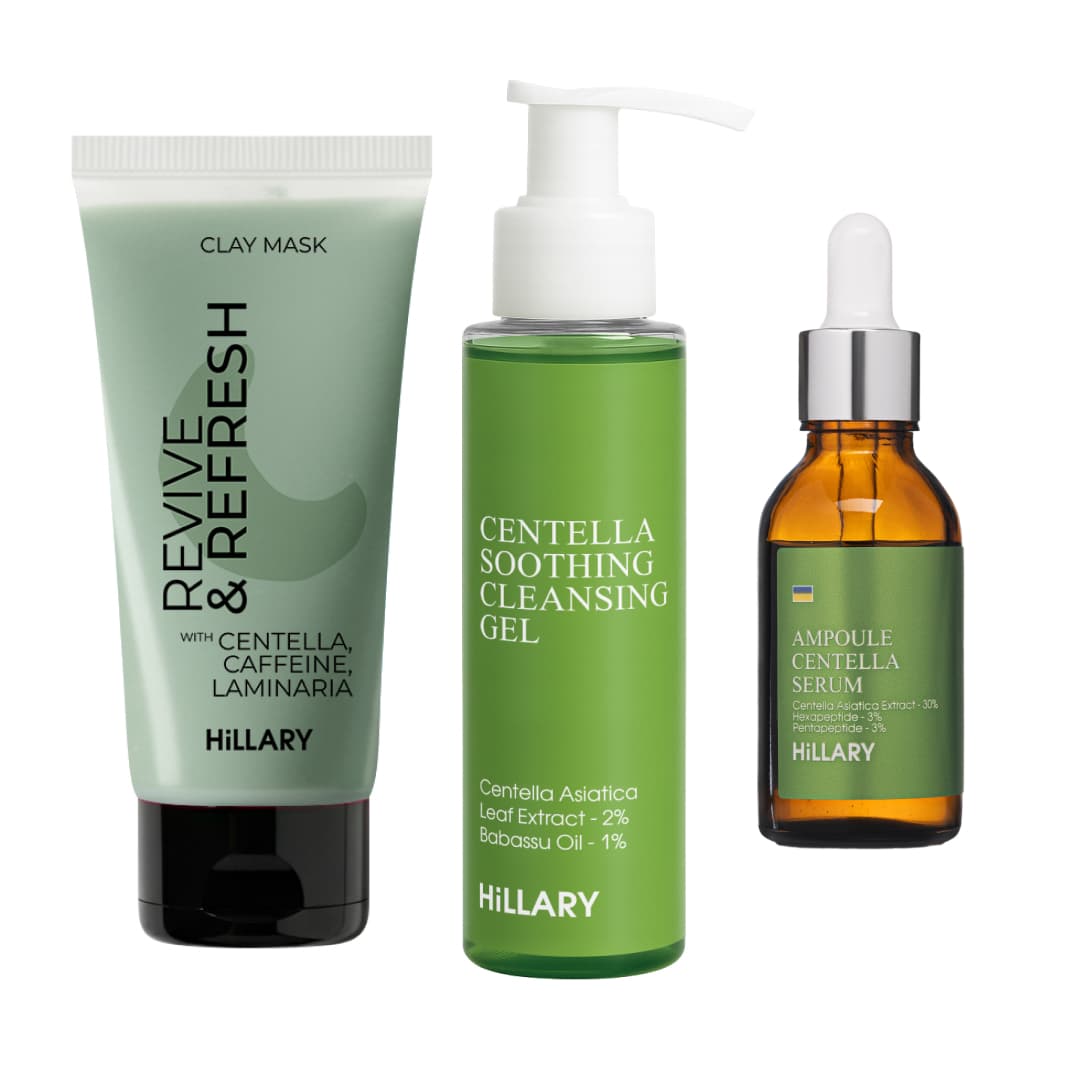 Комплекс для боротьби з набряками і тьмяністю шкіри