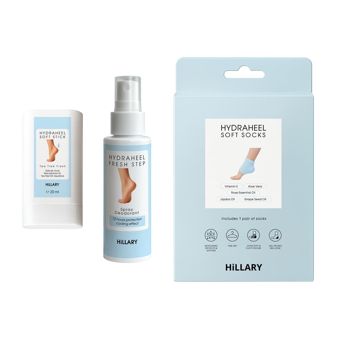 Набір проти тріщин, сухості та запаху стоп