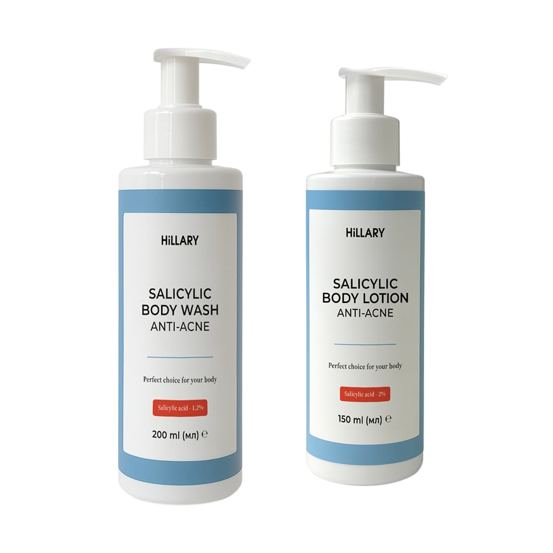 Комплекс для тіла проти акне з саліциловою кислотою