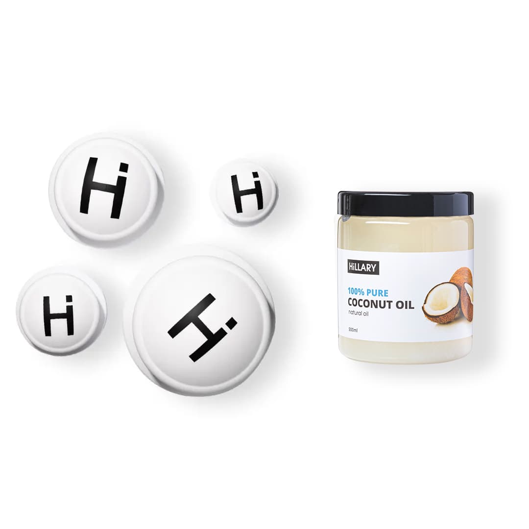 Набір вакуумних банок для масажу тіла та кокосова олія