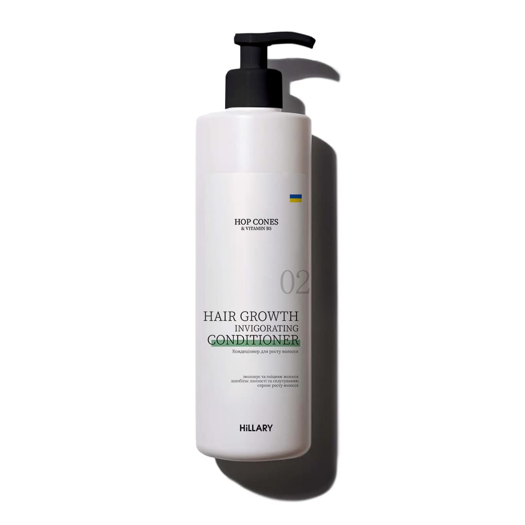 Кондиціонер для росту волосся з шишками хмелю та вітаміном B5, 500 мл