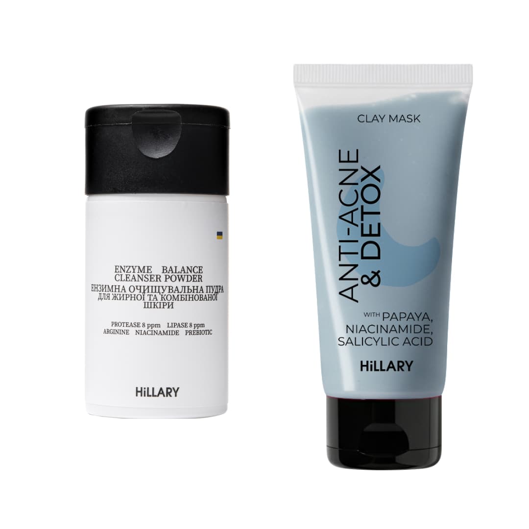 Набір інтенсивного догляду проти висипань та жирного блиску