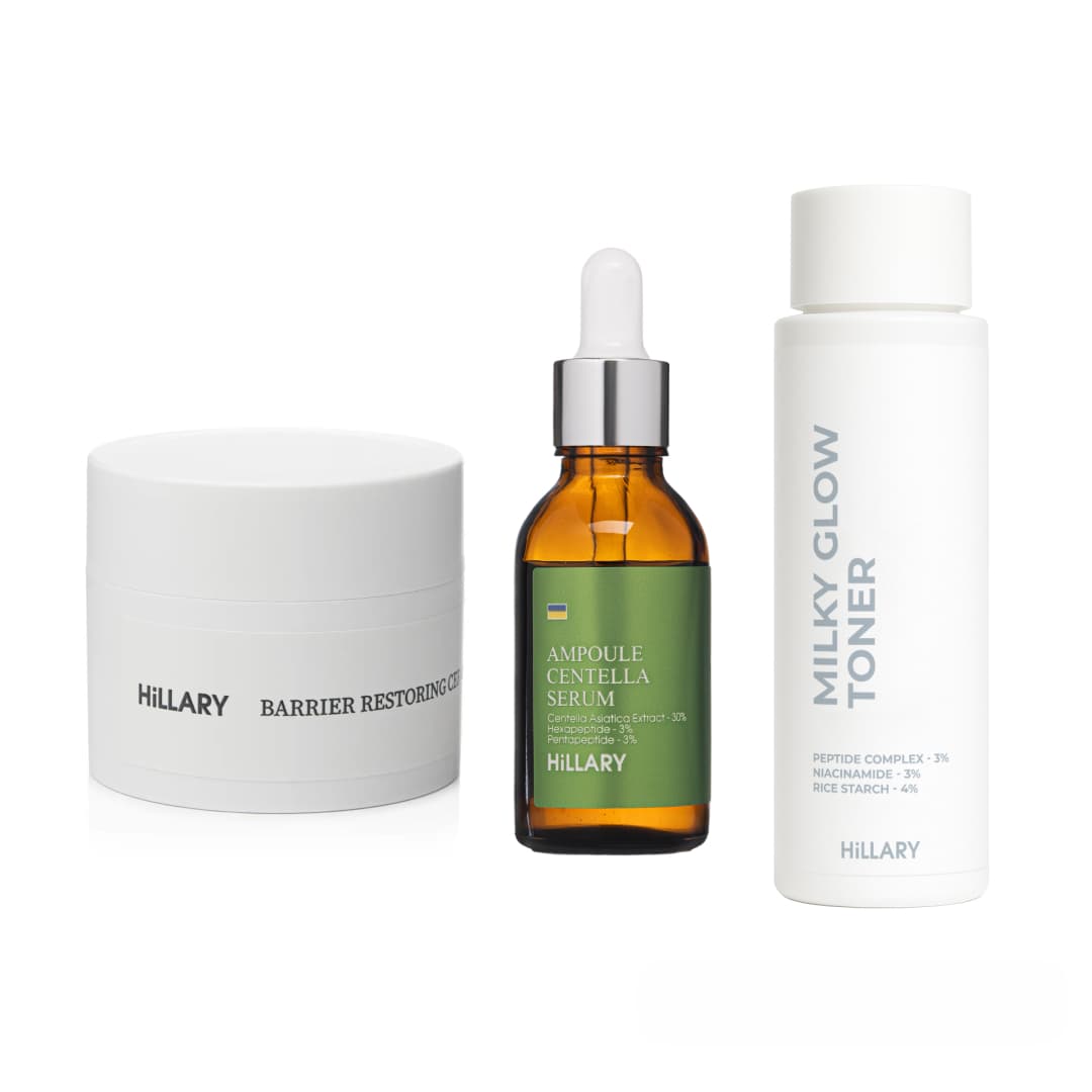 Набір для відновлення та освітлення чутливої шкіри