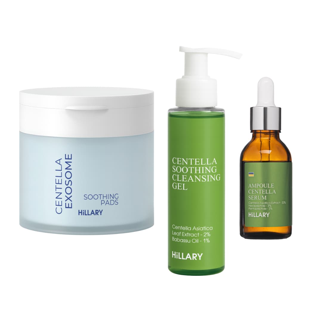 Комплекс з центеллою для заспокоєння та відновлення чутливої шкіри