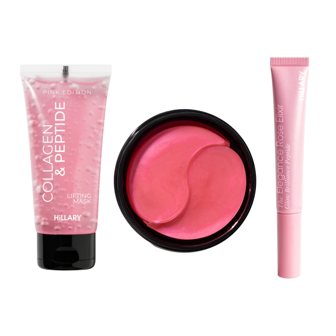 Набір для ліфтингу шкіри обличчя та зволоження губ