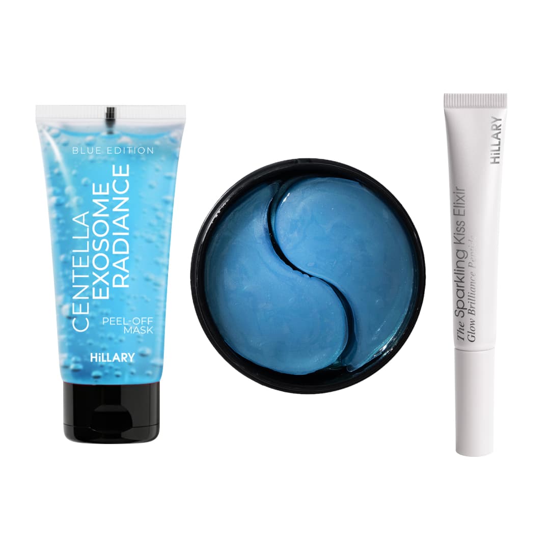 Набір проти тьмяності шкіри обличчя та сухості губ