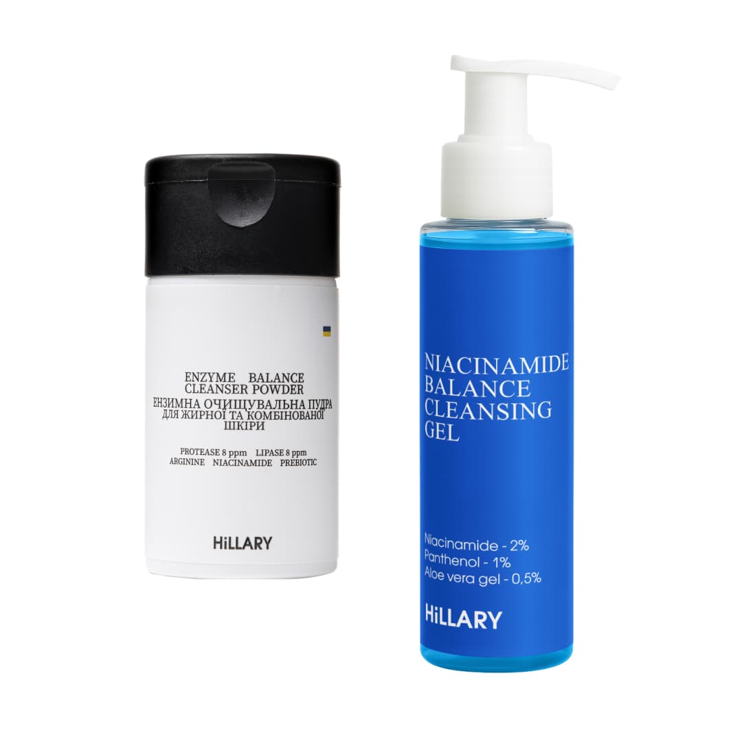 Набір для глибокого очищення та себоконтролю шкіри