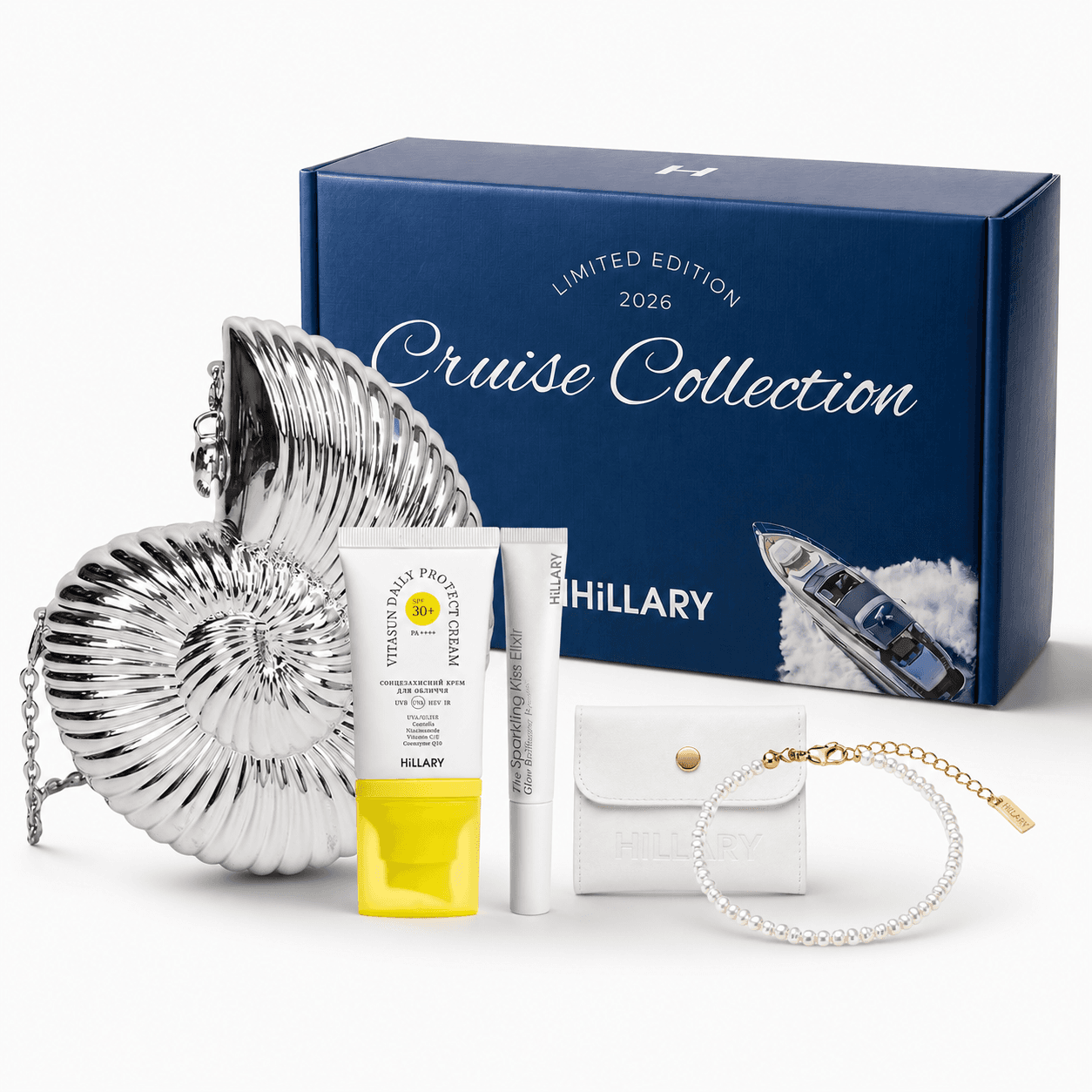 Лімітована круїзна колекція Hillary Silver Sun Cruise Edition