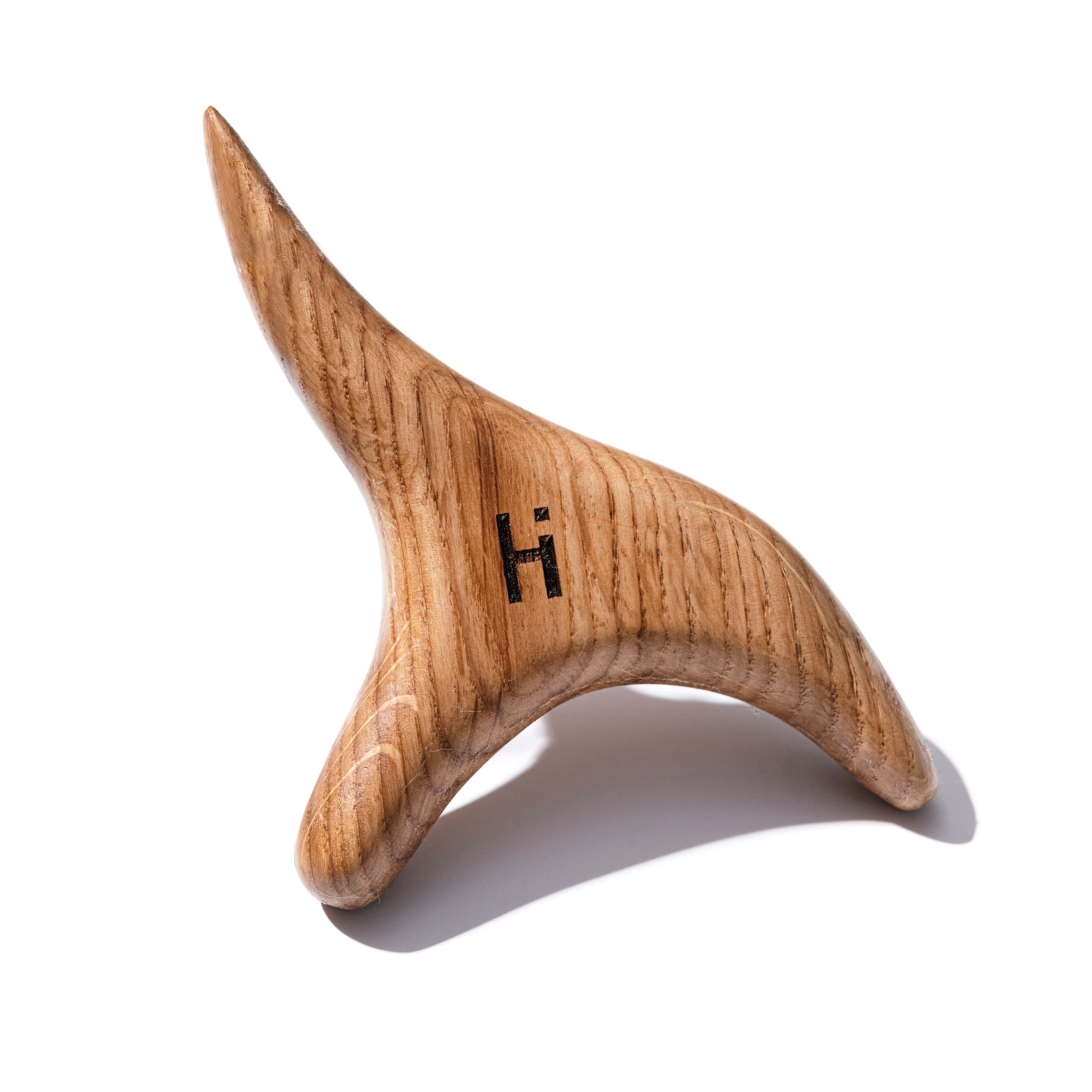 Дерев’яний масажер для точкового та гуаша-масажу Пташка