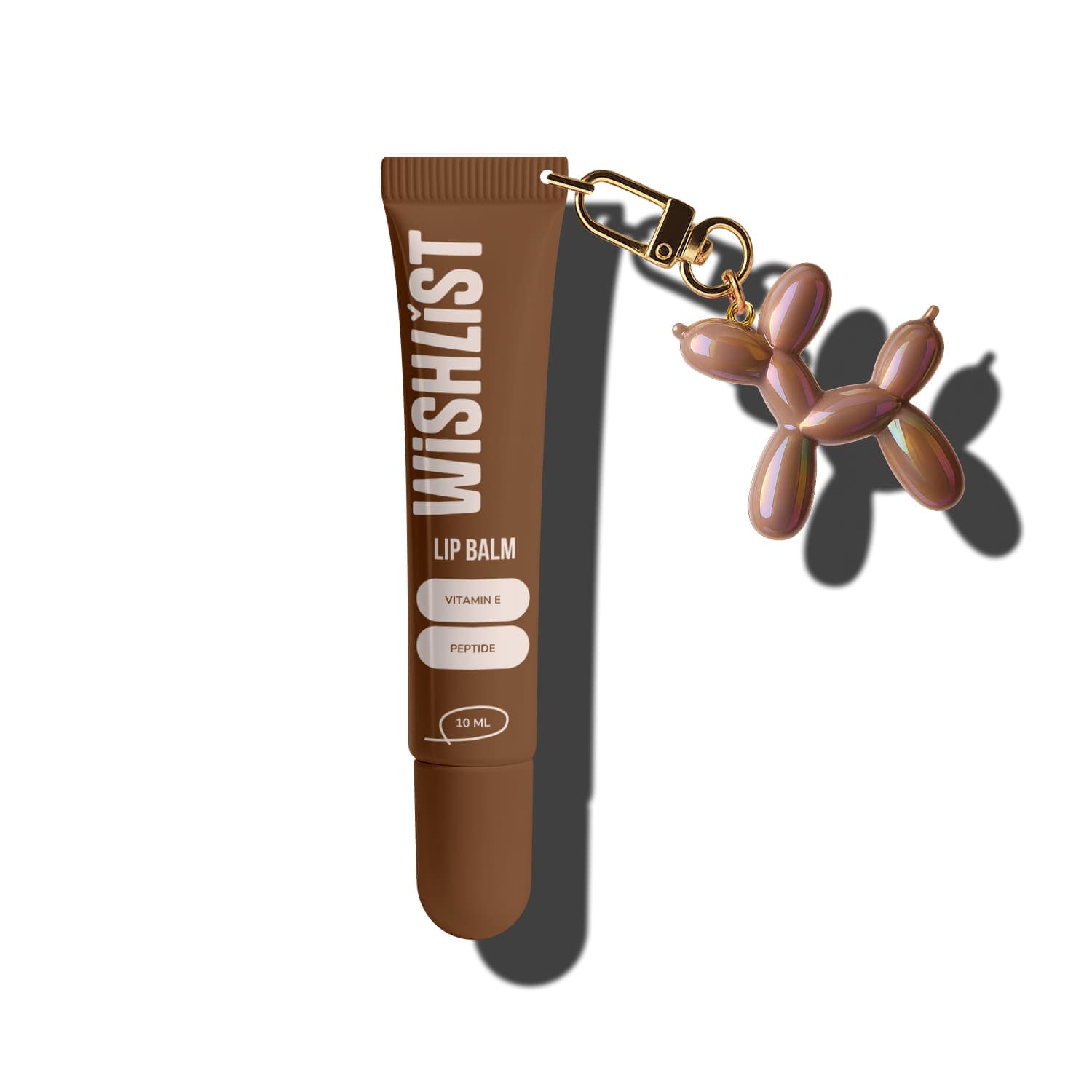 Бальзам-блиск для губ Espresso Noir, 10 мл + іграшка-брелок