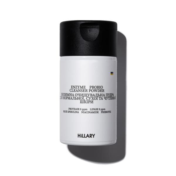 Ензимна очищувальна пудра для нормальної, сухої та чутливої шкіри Hillary Enzyme Probio Cleanser Powder, 40 г