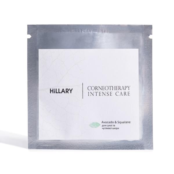Пробник Крем для сухої та чутливої шкіри Hillary Corneotherapy Intense Сare Avocado & Squalane, 2 г