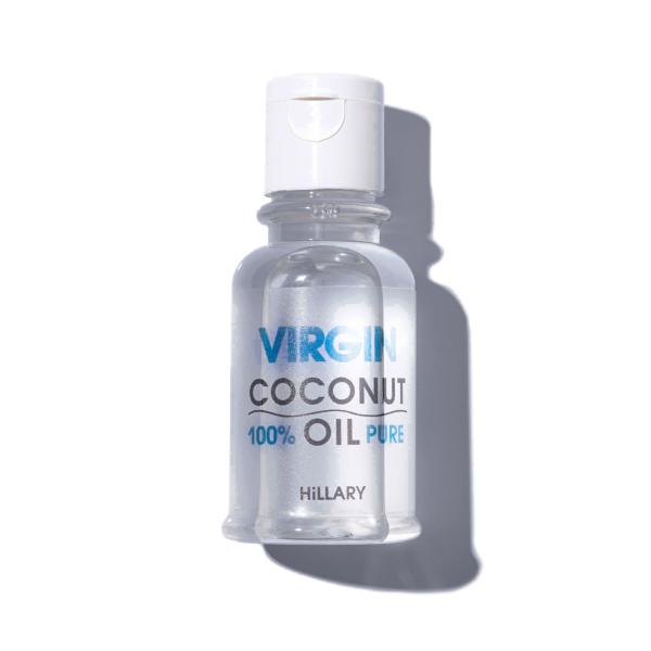 ПРОБНИК Нерафінована кокосова олія Hillary VIRGIN COCONUT OIL, 35 мл