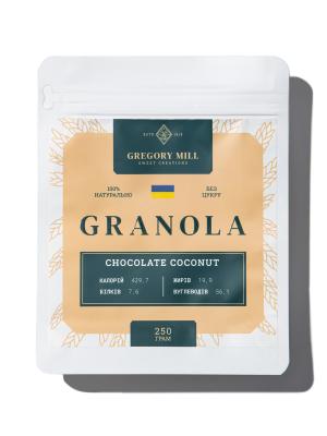 Гранола Gregory Mill Chocolate Coconut, 500 г