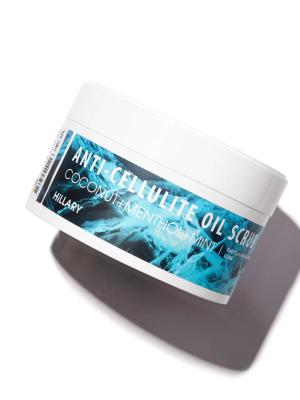 Антицелюлітний охолоджуючий скраб для тіла Hillary Anti-cellulite Oil Scrub, 200 г