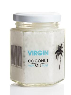 Нерафінована кокосова олія Hillary VIRGIN COCONUT OIL, 200 мл