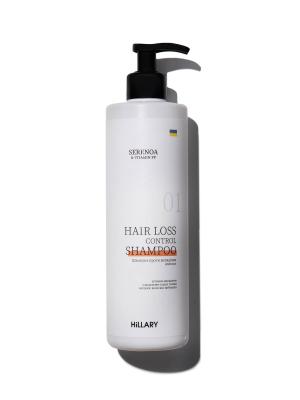 Шампунь проти випадіння волосся Hillary Serenoa & РР Hair Loss Control Shampoo, 500 мл