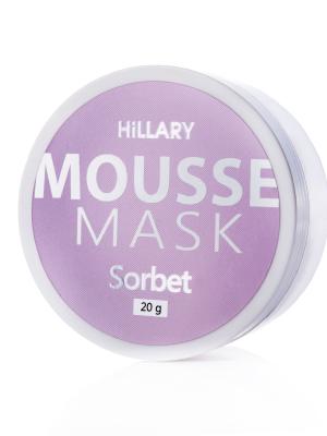 Мус-маска для обличчя пом'якшуюча Hillary MOUSSE MASK Sorbet, 20 г
