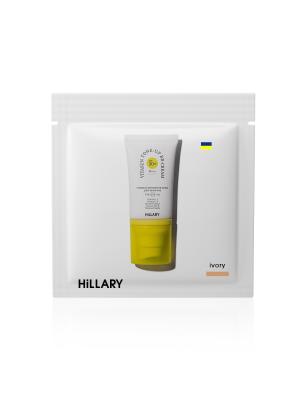 ПРОБНИК Сонцезахисний BB-крем для обличчя SPF30+ Ivory HiLLARY VitaSun Tone-Up BB-Cream All Day Protect SPF30+, 2 г